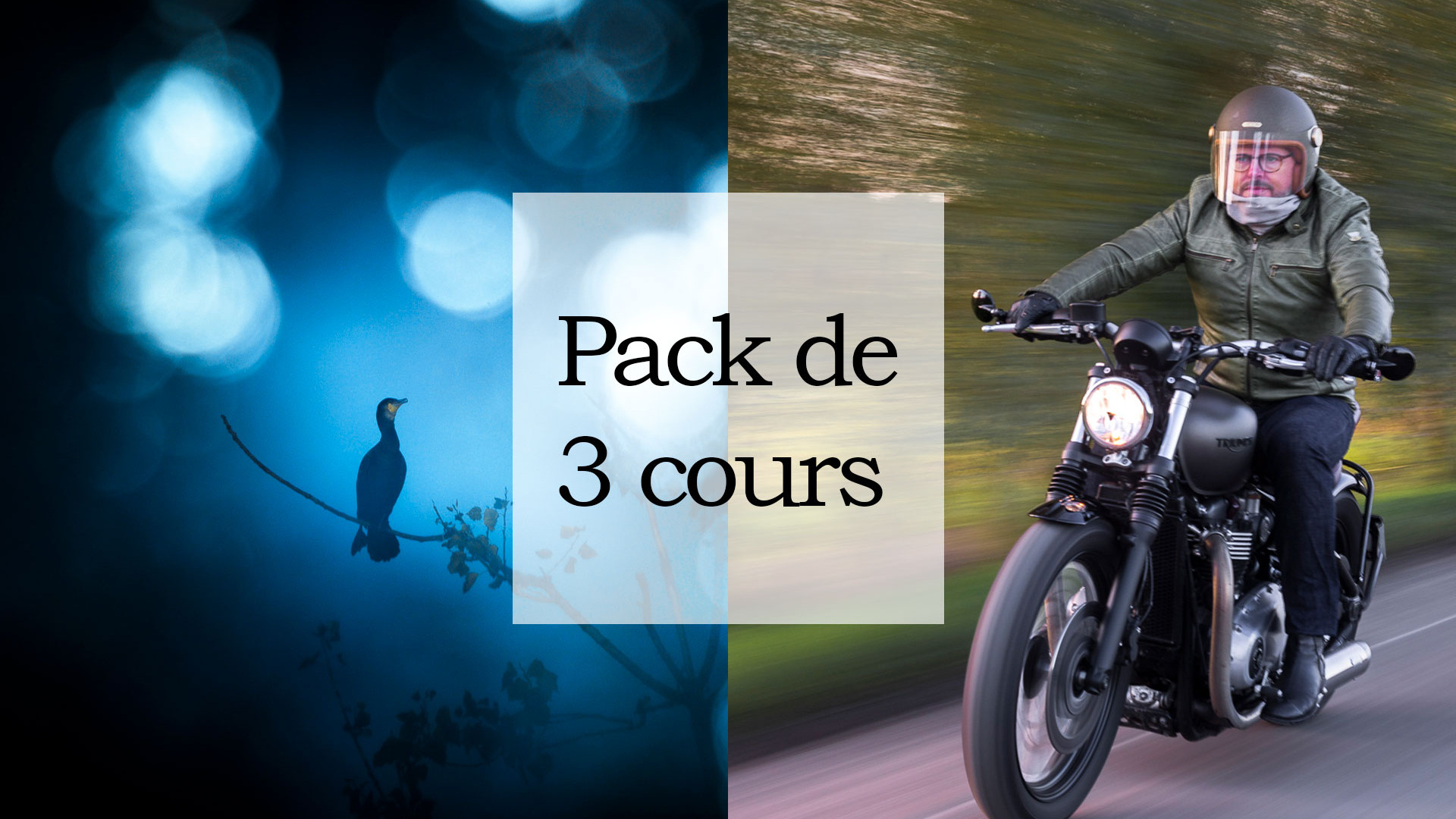 Pack de 3 cours